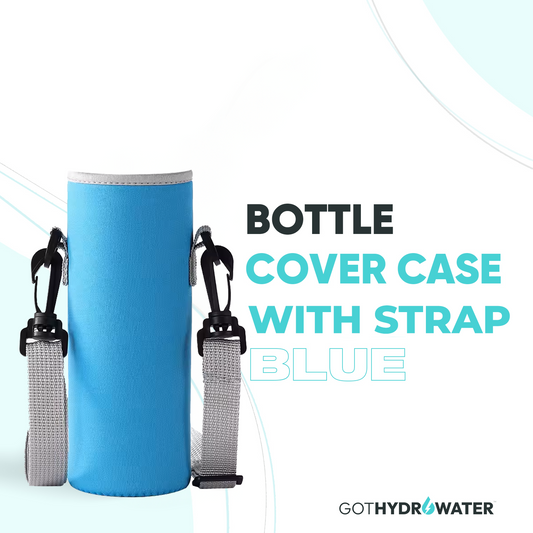 GotHydroWater™ BOTTLE COVER CASE with strap